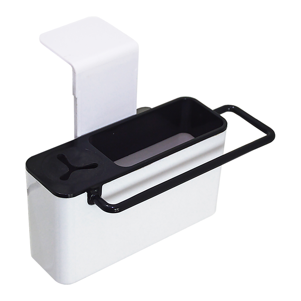 Sink Aid Self Draining Caddy Kitchen Sponges Brush Soap V63-823871