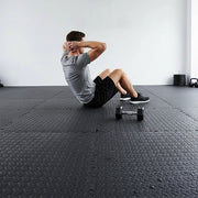 12 Tiles EVA Rubber Foam Gym Mat 60x60cm - 2.5cm Thick Fitness Flooring Set V63-823881