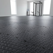 12 Tiles EVA Rubber Foam Gym Mat 60x60cm - 2.5cm Thick Fitness Flooring Set V63-823881