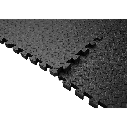 12 Tiles EVA Rubber Foam Gym Mat 60x60cm - 2.5cm Thick Fitness Flooring Set V63-823881