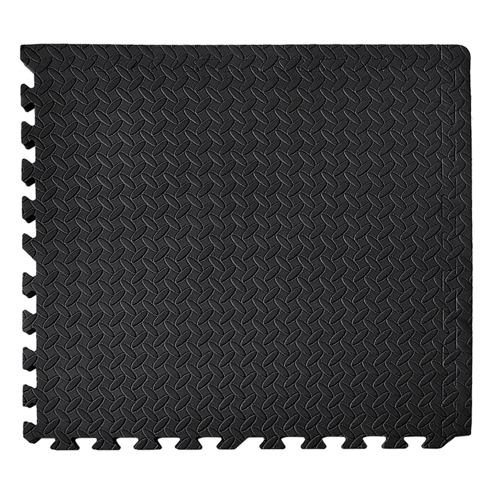 12 Tiles EVA Rubber Foam Gym Mat 60x60cm - 2.5cm Thick Fitness Flooring Set V63-823881