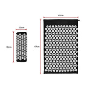 Massage Acupressure Yoga Mat With Pillow Sit Mats Cut Pain Stress Soreness V63-823891