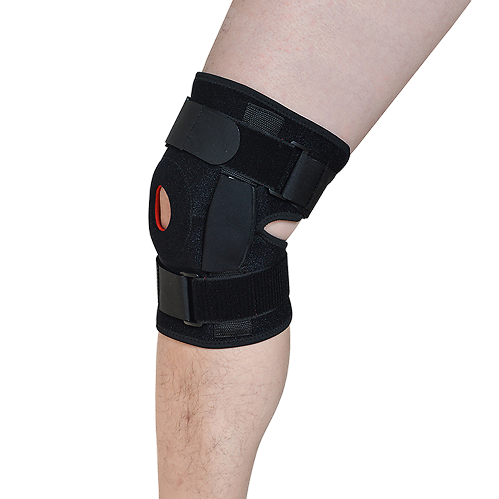 Hinged Knee Brace Support ~ ACL MCL ligament Runner's Knee V63-823931