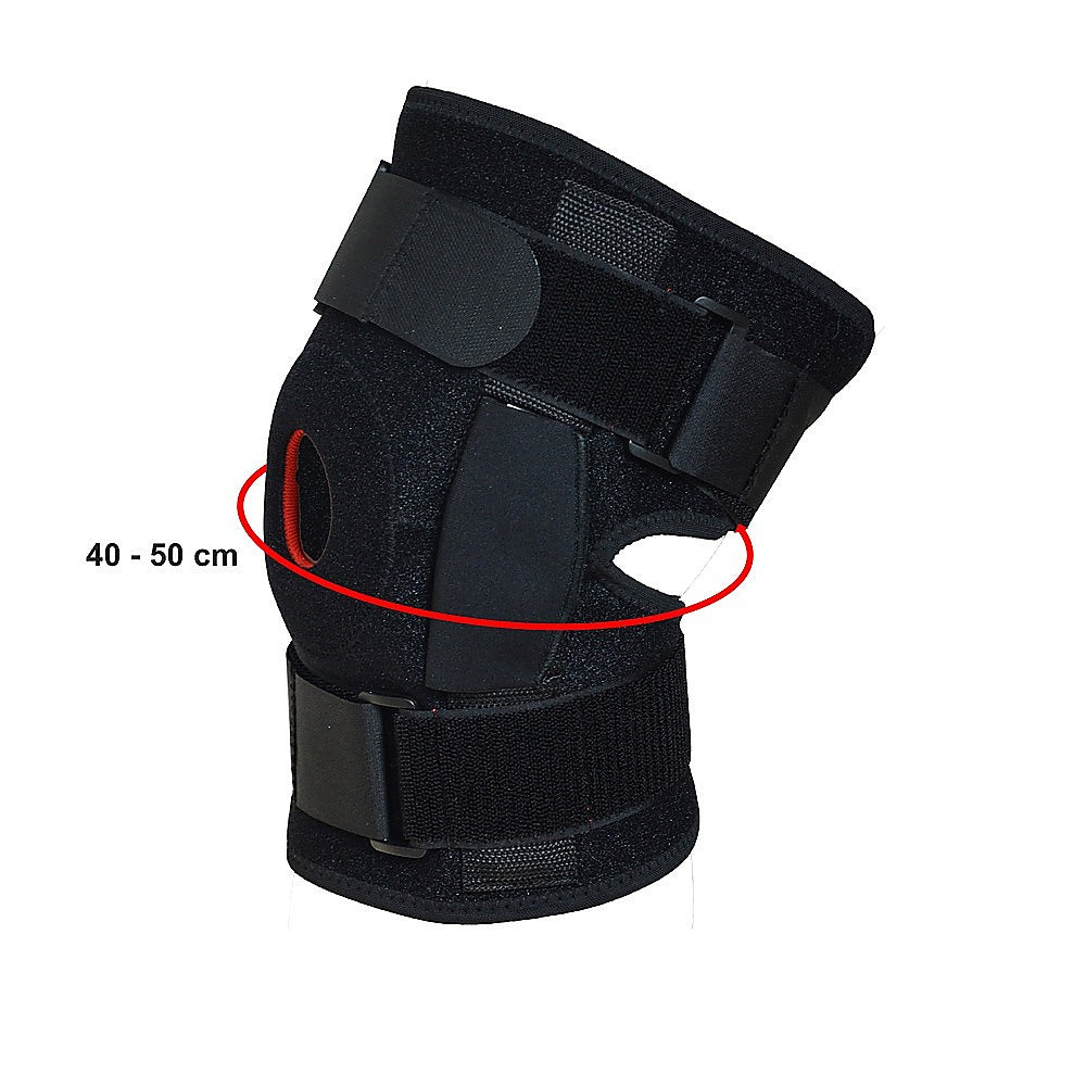 Hinged Knee Brace Support ~ ACL MCL ligament Runner's Knee V63-823931