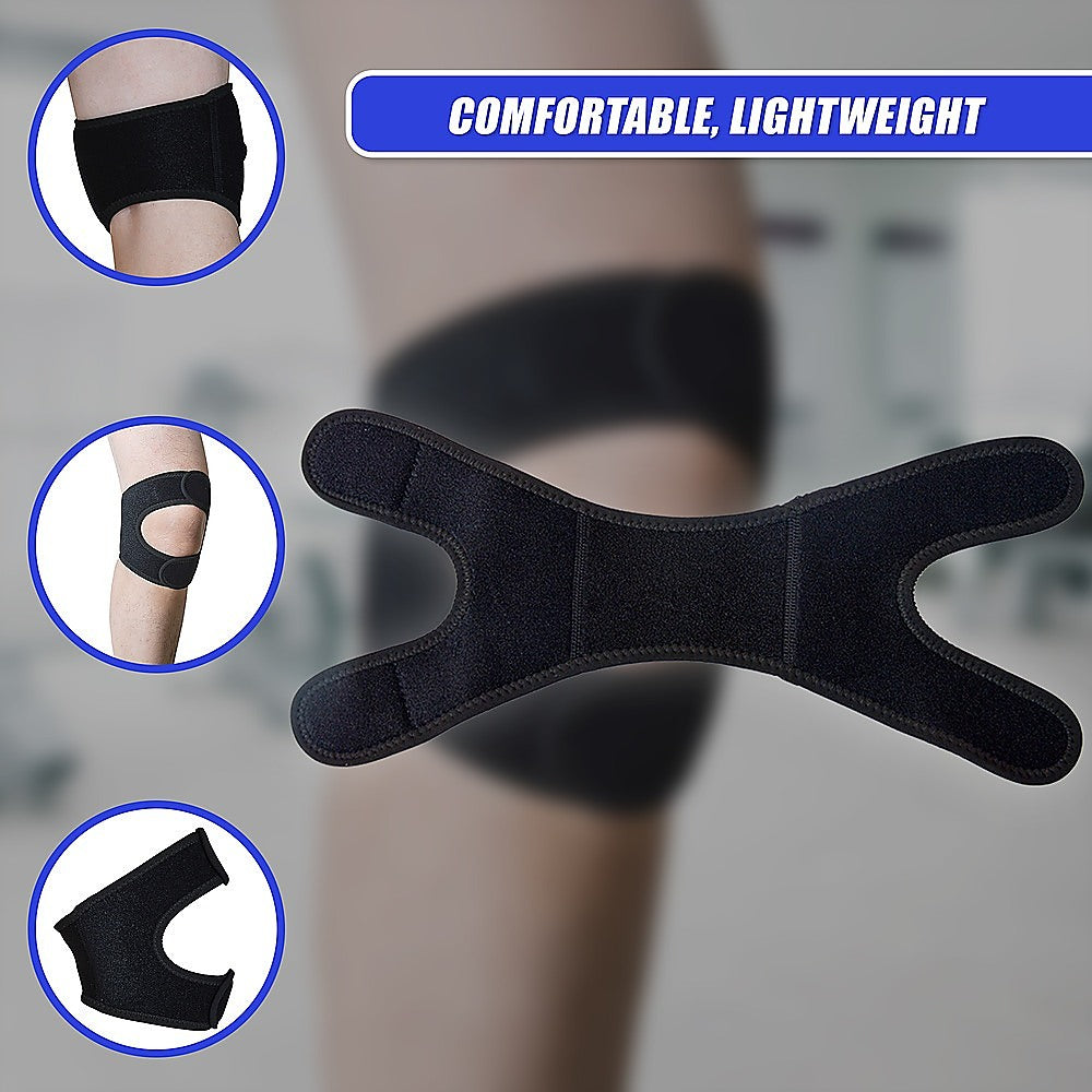 Patella Knee Brace Strap - Adjustable Sports Support V63-823941