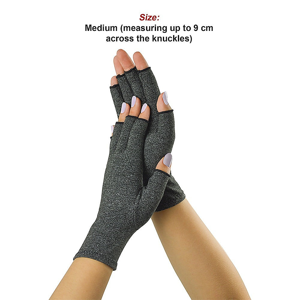 Arthritis Gloves Compression Joint Finger Hand Wrist Support Brace - Medium V63-823971