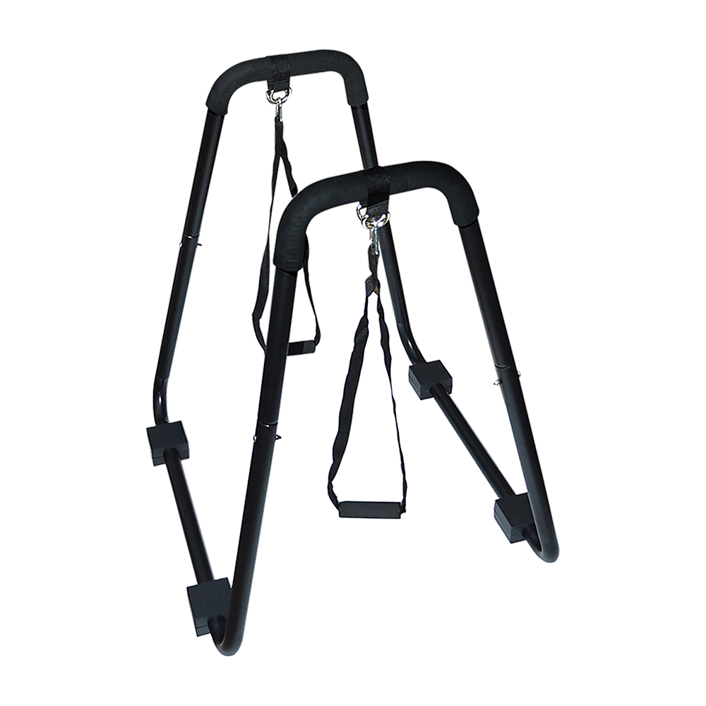 Heavy Duty Parallette Bars - Push Up & Core Strength Training Stands for Home Gym V63-824011