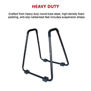 Heavy Duty Parallette Bars - Push Up & Core Strength Training Stands for Home Gym V63-824011