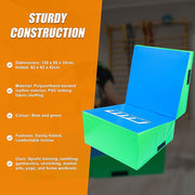 120x60x35cm Foldable Soft Incline Gymnastics Wedge Mat for Yoga & Balance Training