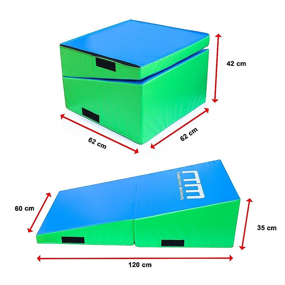 120x60x35cm Foldable Soft Incline Gymnastics Wedge Mat for Yoga & Balance Training