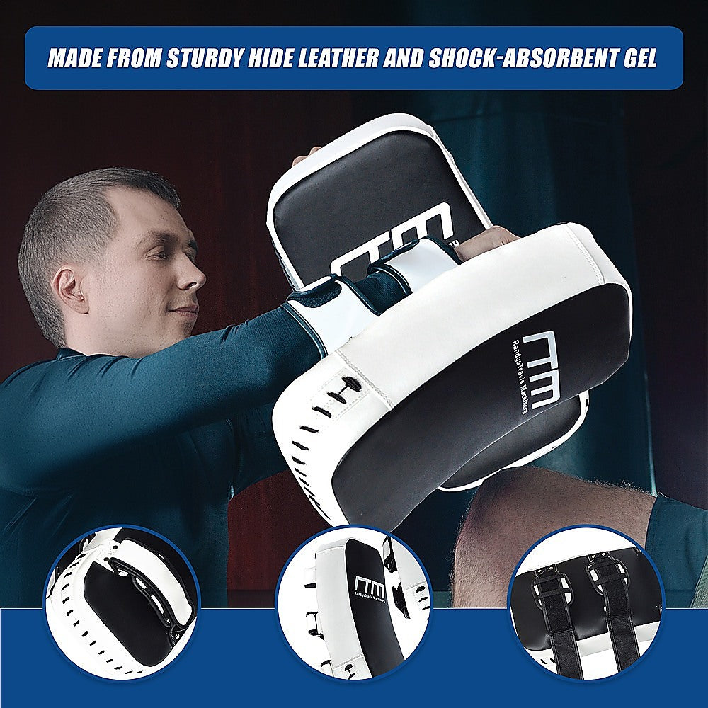 MMA Kick Boxing Pad Strike Shield - Muay Thai Focus Punching Pad Training Gear V63-824051