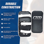 MMA Kick Boxing Pad Strike Shield - Muay Thai Focus Punching Pad Training Gear V63-824051