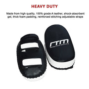 MMA Kick Boxing Pads Curved Strike Shield Muay Thai Punching Focus Pad V63-824061