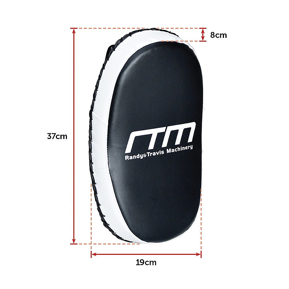MMA Kick Boxing Pads Curved Strike Shield Muay Thai Punching Focus Pad V63-824061
