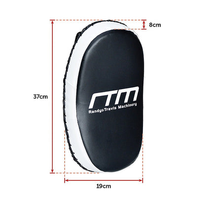 MMA Kick Boxing Pads Curved Strike Shield Muay Thai Punching Focus Pad V63-824061