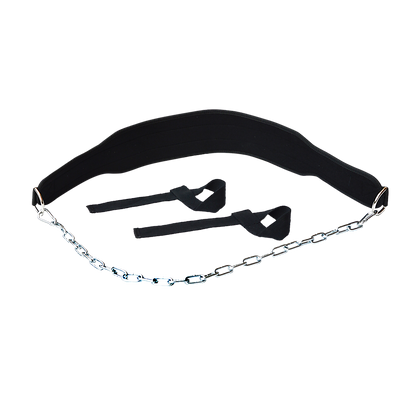 Weight Lifting Belt Gym Back Pull Up Chain Dipping Dip Body Building Training V63-824091