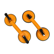 2x 100kg Aluminum Alloy Double Locking Suction Cup Glazer Glass Sucker Lifter V63-824131