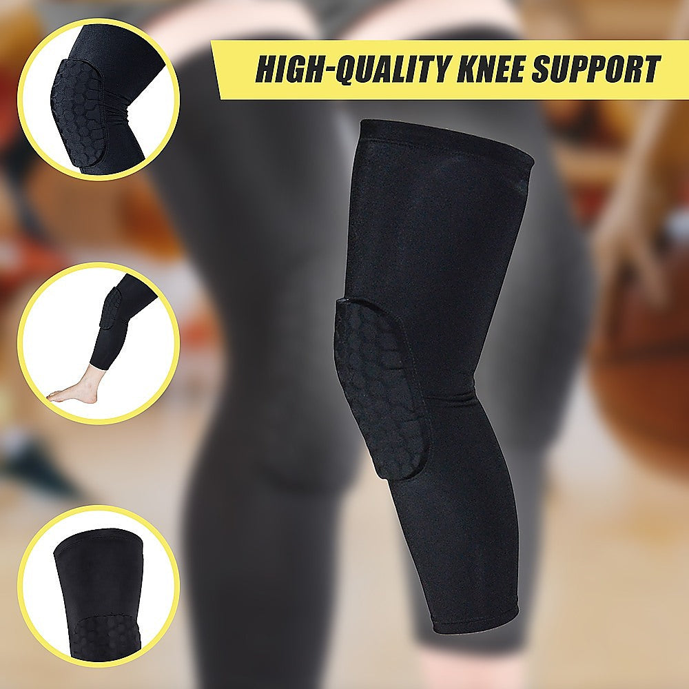 Knee Sleeve Compression Support Brace - Sports Running, Gym & Injury Protection V63-824151