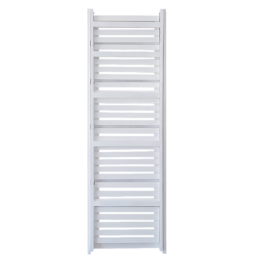 5 Tier Wooden Ladder Shelf Stand Storage Book Shelves Shelving Display Rack V63-824201