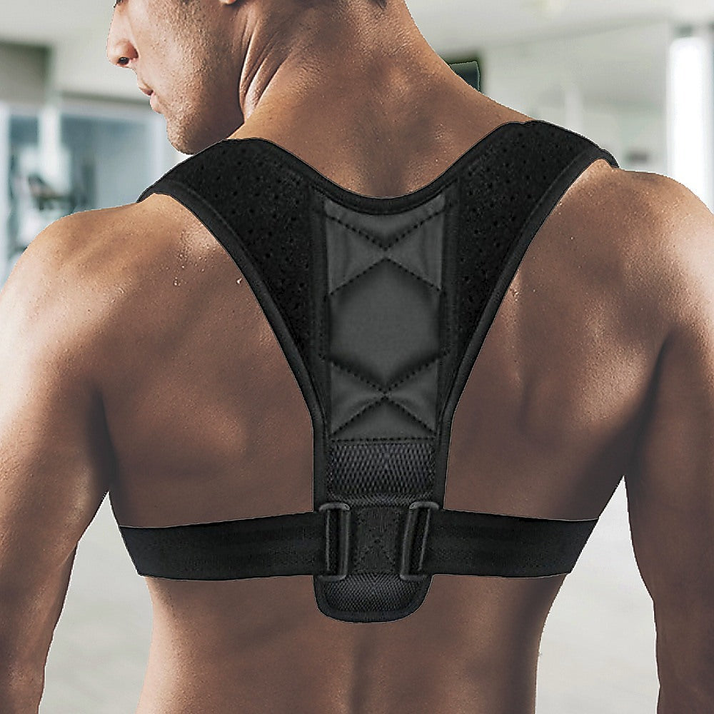 Posture Corrector Clavicle Support Back Straightener Shoulder Brace Strap V63-824271