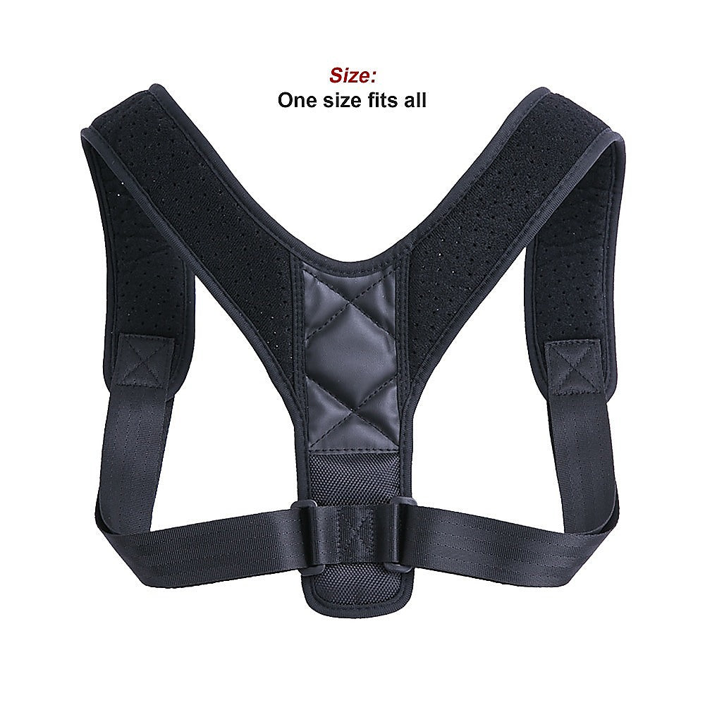Posture Corrector Clavicle Support Back Straightener Shoulder Brace Strap V63-824271