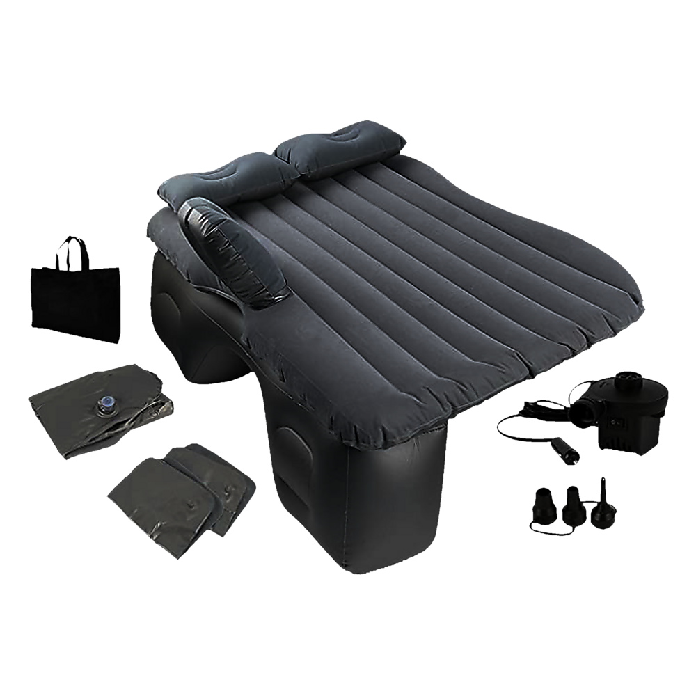 Inflatable Car Back Seat Mattress - Portable Travel Air Bed for Camping & Sleeping V63-824331