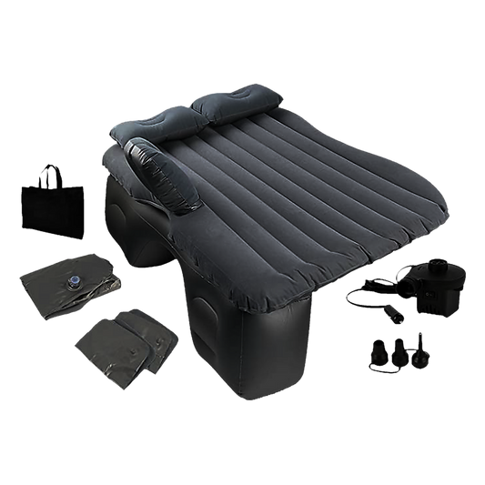 Inflatable Car Back Seat Mattress - Portable Travel Air Bed for Camping & Sleeping V63-824331