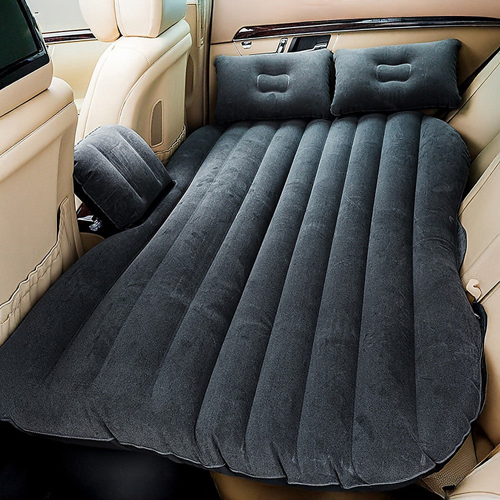 Inflatable Car Back Seat Mattress - Portable Travel Air Bed for Camping & Sleeping V63-824331