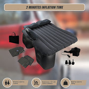 Inflatable Car Back Seat Mattress - Portable Travel Air Bed for Camping & Sleeping V63-824331