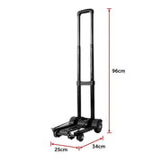 Portable Cart Folding Dolly Push Truck Hand Collapsible Trolley Luggage 70Kg V63-824341