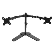 13"-27" Dual Screen Monitor Stand TV Bracket Computer Display Desk Mount Holder V63-824361