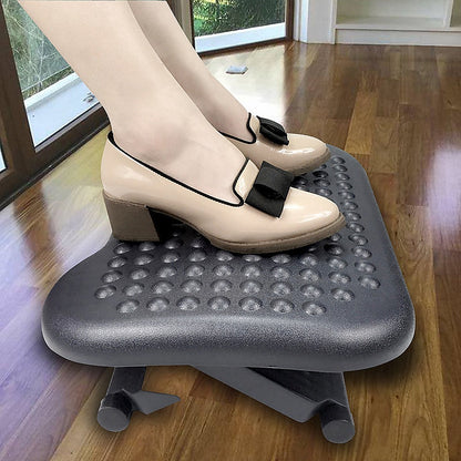 Footrest Under Desk Foot / Leg Rest for Office Chair Ergonomic Computer Plastic V63-824381