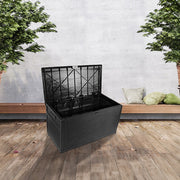 Patio Deck Box Outdoor Storage Plastic Bench Box 450 Litre V63-824391