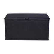 Patio Deck Box Outdoor Storage Plastic Bench Box 450 Litre V63-824391
