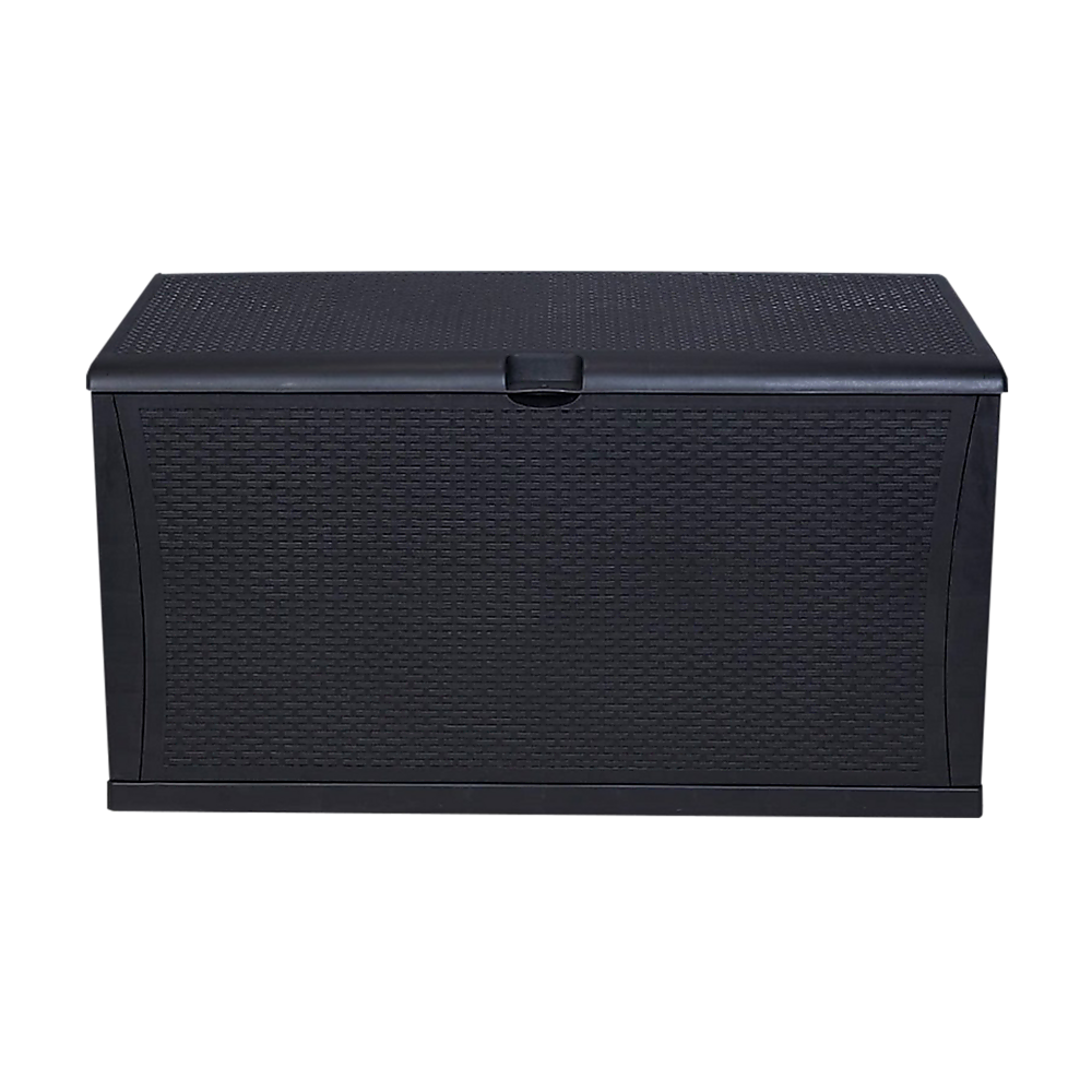 Patio Deck Box Outdoor Storage Plastic Bench Box 450 Litre V63-824391