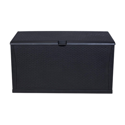 Patio Deck Box Outdoor Storage Plastic Bench Box 450 Litre V63-824391