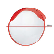 60cm Round Convex Mirror Blind Spot Safety Traffic Driveway Shop Wide Angle V63-824421