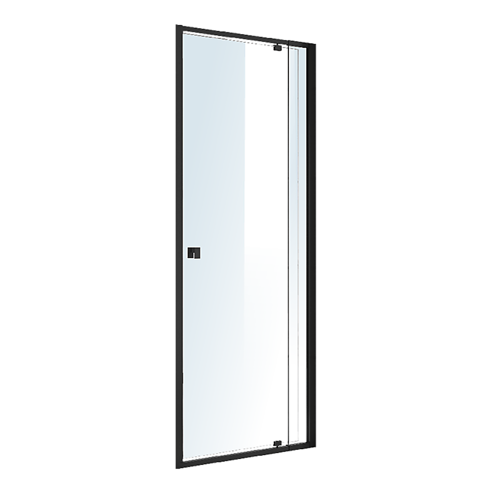 Adjustable Semi Frameless Shower Screen (74~82) x 195cm Australian Safety Glass V63-824451