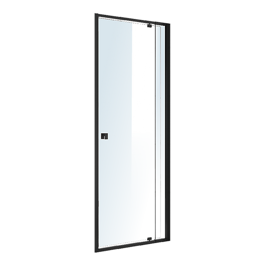 Adjustable Semi Frameless Shower Screen (74~82) x 195cm Australian Safety Glass V63-824451
