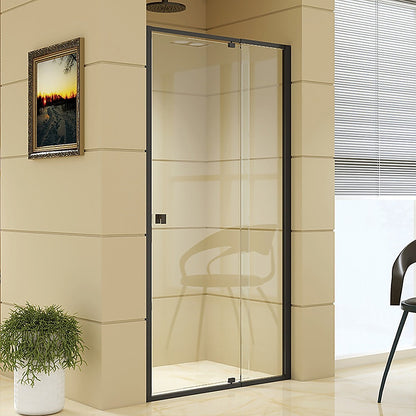 Adjustable Semi Frameless Shower Screen (98~106) x 195cm Australian Safety Glass V63-824501