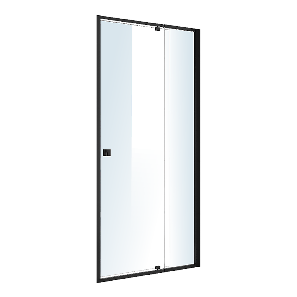 Adjustable Semi Frameless Shower Screen (98~106) x 195cm Australian Safety Glass V63-824501