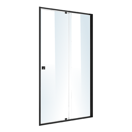 Adjustable Semi Frameless Shower Screen (114~122) x 195cm Australian Safety Glass V63-824511