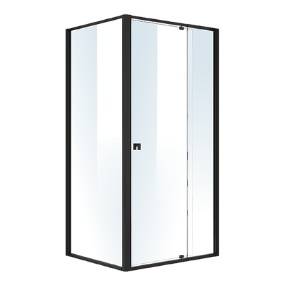 Semi Frameless Shower Screen (98~106)x 195cm & (77~80)x 195cm Side AS/NZS Glass V63-824521