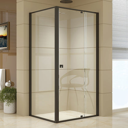 Semi Frameless Shower Screen (98~106)x 195cm & (77~80)x 195cm Side AS/NZS Glass V63-824521
