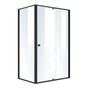 Semi Frameless Shower Screen (114~122)x 195cm & (77~80)x 195cm Side AS/NZS Glass V63-824531
