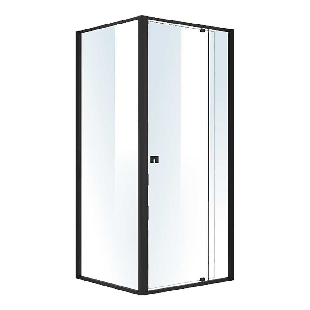 Semi Frameless Shower Screen (82~90)x 195cm & (77~80)x 195cm Side AS/NZS Glass V63-824541