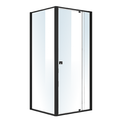 Semi Frameless Shower Screen (82~90)x 195cm & (77~80)x 195cm Side AS/NZS Glass V63-824541