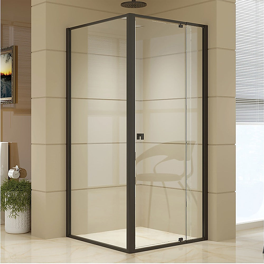 Semi Frameless Shower Screen (82~90)x 195cm & (89~92)x 195cm Side AS/NZS Glass V63-824551