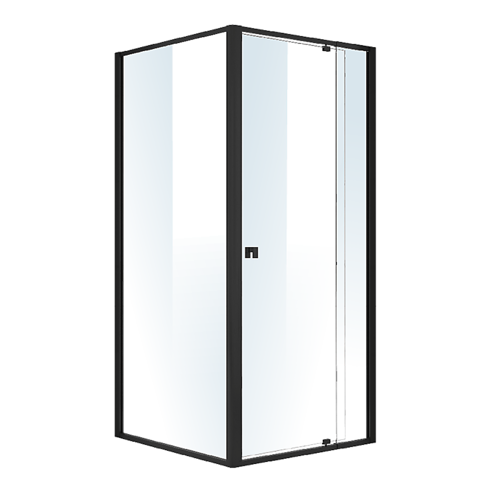 Semi Frameless Shower Screen (82~90)x 195cm & (89~92)x 195cm Side AS/NZS Glass V63-824551