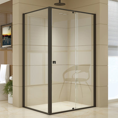 Semi Frameless Shower Screen (114~122)x 195cm & (89~92)x 195cm Side AS/NZS Glass V63-824571